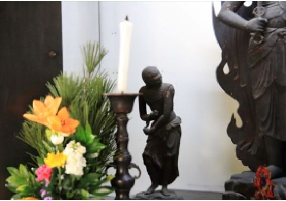 木造不動明王二童子立像(重要文化財) イメージ