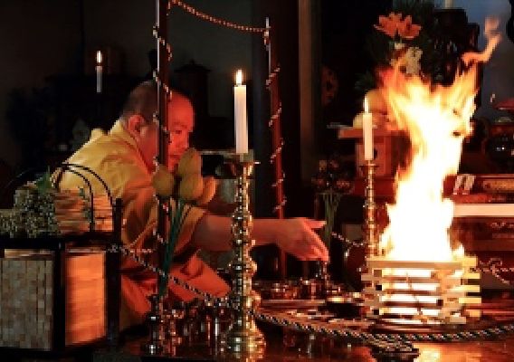 木造不動明王二童子立像(重要文化財) イメージ